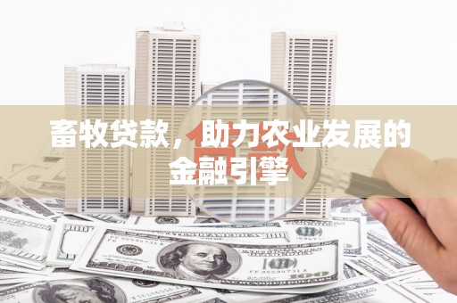 大安畜牧贷款，助力农业发展的金融引擎