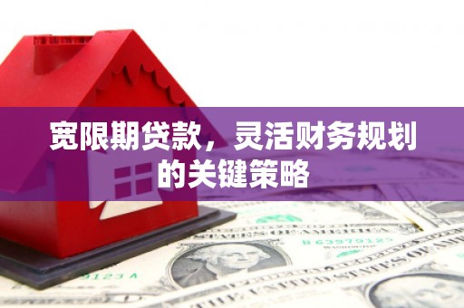 大安宽限期贷款，灵活财务规划的关键策略