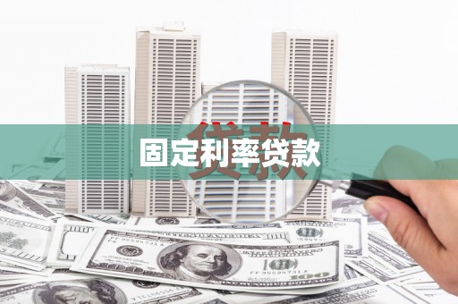 大安固定利率贷款