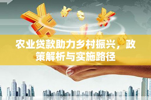 大安农业贷款助力乡村振兴，政策解析与实施路径