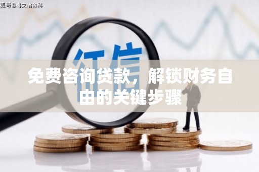 大安免费咨询贷款，解锁财务自由的关键步骤