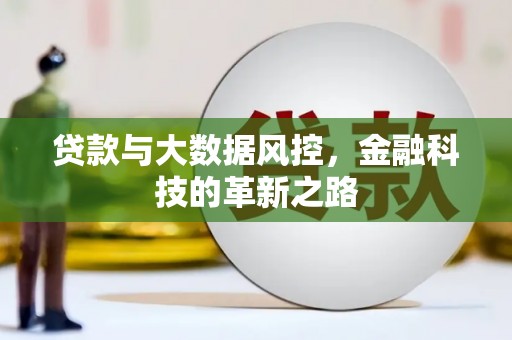 大安贷款与大数据风控，金融科技的革新之路
