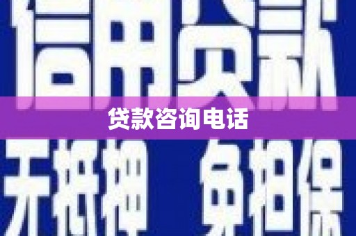 大安贷款咨询电话