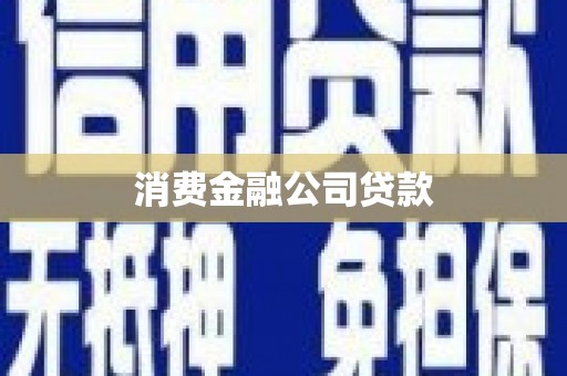 大安消费金融公司贷款