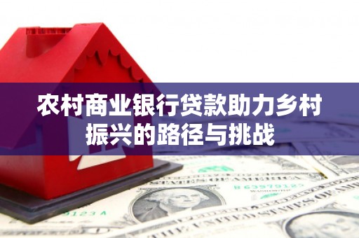 大安农村商业银行贷款助力乡村振兴的路径与挑战