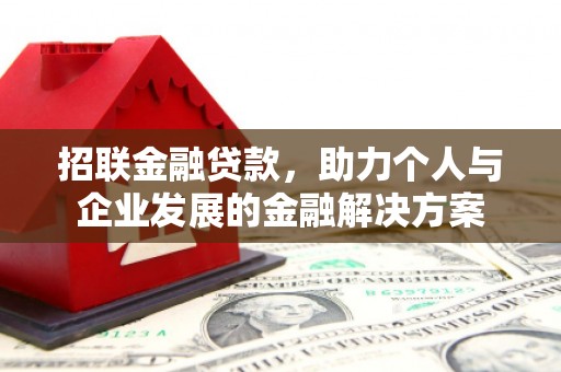 大安招联金融贷款，助力个人与企业发展的金融解决方案