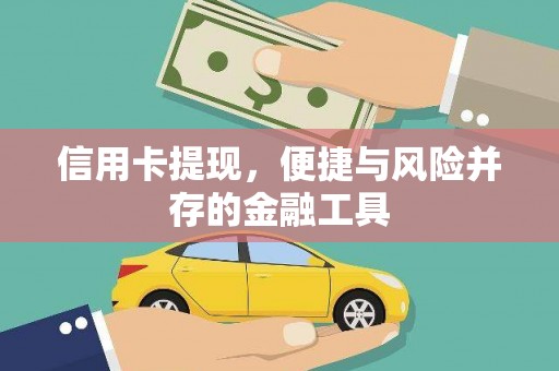 大安信用卡提现，便捷与风险并存的金融工具