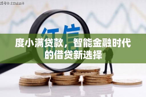 大安度小满贷款，智能金融时代的借贷新选择