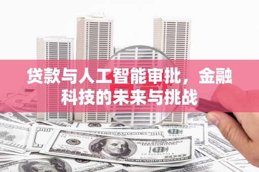 大安贷款与人工智能审批，金融科技的未来与挑战