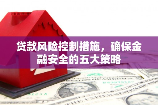 大安贷款风险控制措施，确保金融安全的五大策略