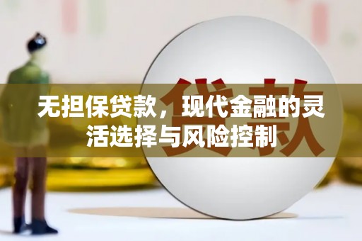 大安无担保贷款，现代金融的灵活选择与风险控制
