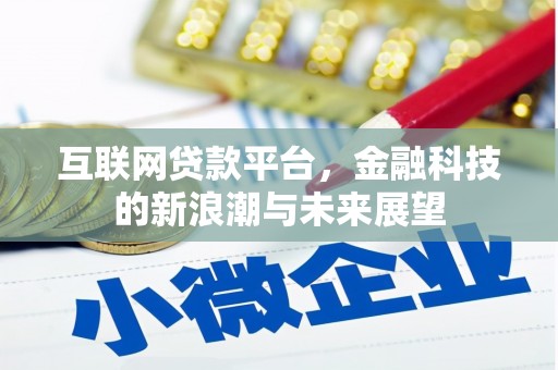 大安互联网贷款平台，金融科技的新浪潮与未来展望