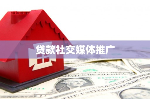 大安贷款社交媒体推广