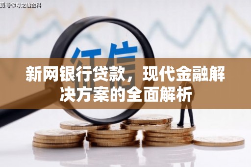 大安新网银行贷款，现代金融解决方案的全面解析
