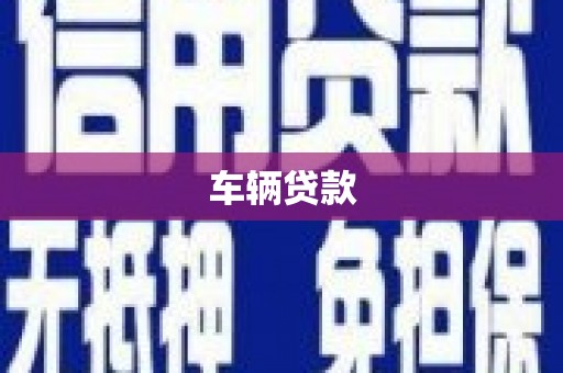 大安车辆贷款