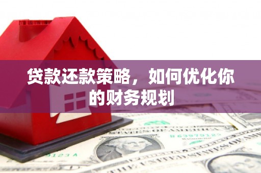 大安贷款还款策略，如何优化你的财务规划