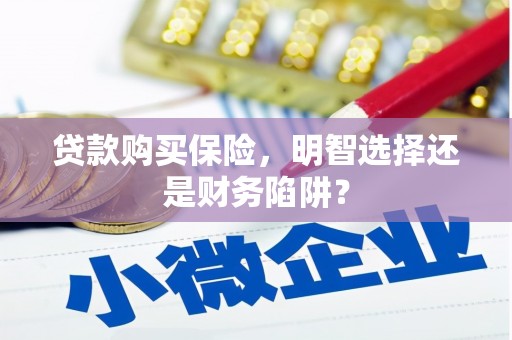 大安贷款购买保险，明智选择还是财务陷阱？