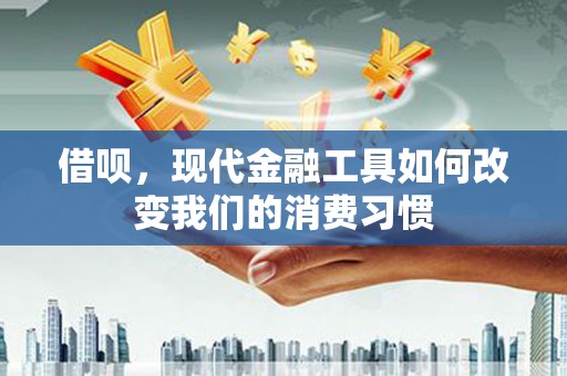 大安借呗，现代金融工具如何改变我们的消费习惯