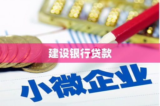 大安建设银行贷款