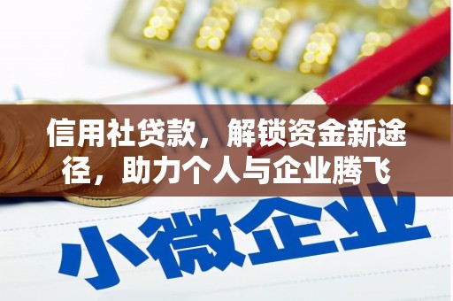 大安信用社贷款，解锁资金新途径，助力个人与企业腾飞