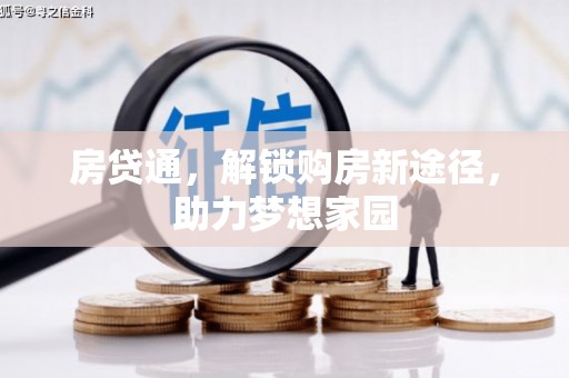大安房贷通，解锁购房新途径，助力梦想家园