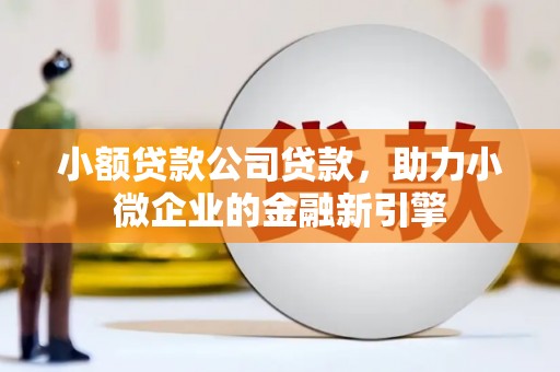 大安小额贷款公司贷款，助力小微企业的金融新引擎