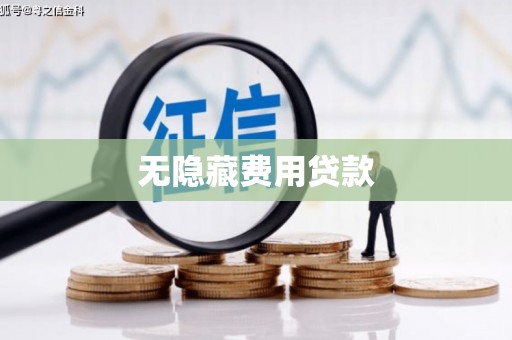 大安无隐藏费用贷款