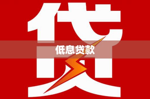 大安低息贷款