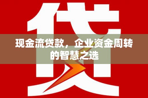 大安现金流贷款，企业资金周转的智慧之选