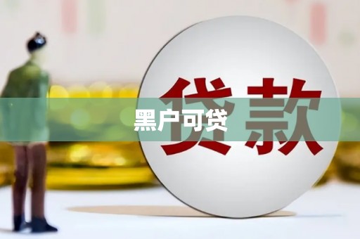 大安黑户可贷
